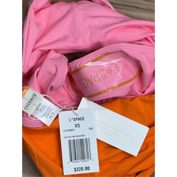 NWT L*Space Solstice Bitsy One-Piece Swimsuit XS LSPACE - Picture 7 of 8